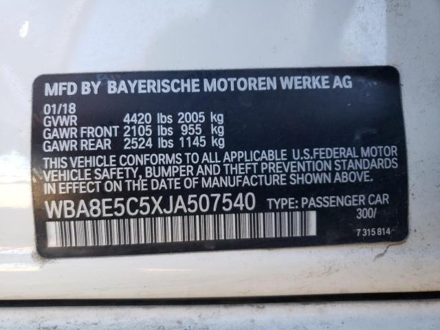 Photo 9 VIN: WBA8E5C5XJA507540 - BMW 328 D 