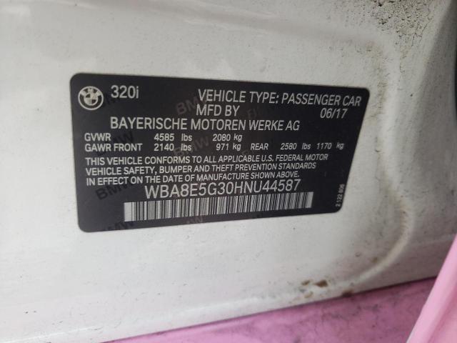 Photo 11 VIN: WBA8E5G30HNU44587 - BMW 320 XI 