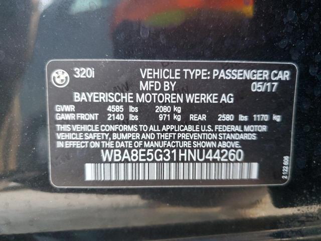 Photo 12 VIN: WBA8E5G31HNU44260 - BMW 320 XI 