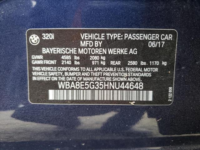 Photo 9 VIN: WBA8E5G35HNU44648 - BMW 320 XI 