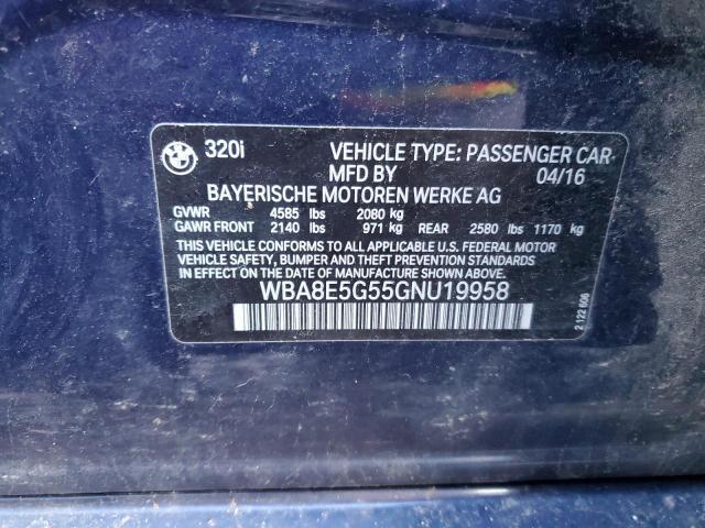 Photo 11 VIN: WBA8E5G55GNU19958 - BMW 320 XI 