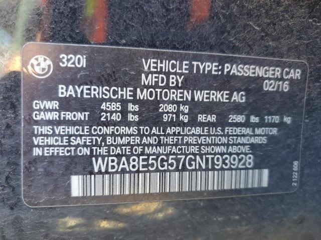 Photo 11 VIN: WBA8E5G57GNT93928 - BMW 3 SERIES 