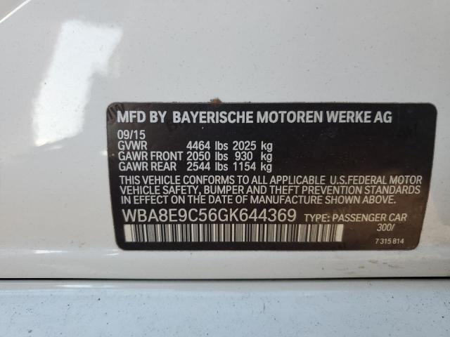 Photo 11 VIN: WBA8E9C56GK644369 - BMW 328 I SULE 