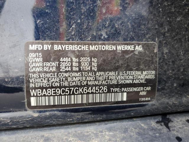 Photo 11 VIN: WBA8E9C57GK644526 - BMW 3 SERIES 