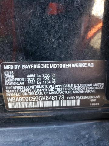 Photo 11 VIN: WBA8E9C59GK648173 - BMW 3 SERIES 