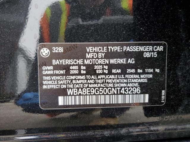 Photo 11 VIN: WBA8E9G50GNT43296 - BMW 328 I SULE 