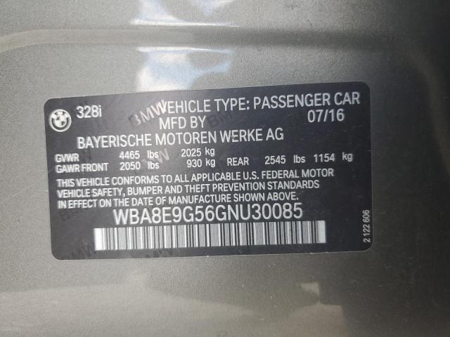 Photo 11 VIN: WBA8E9G56GNU30085 - BMW 328 I SULE 