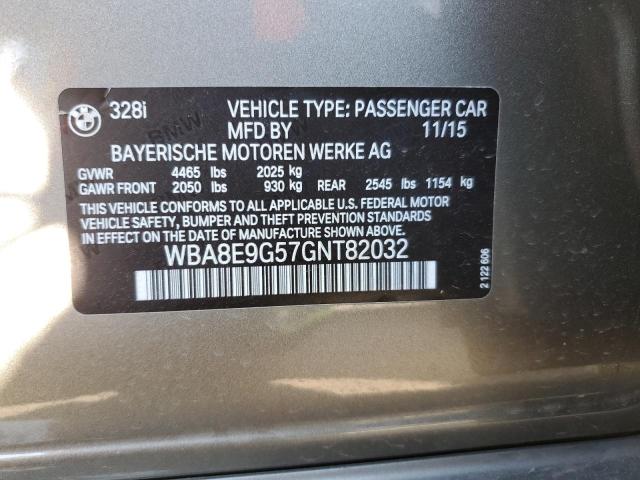 Photo 11 VIN: WBA8E9G57GNT82032 - BMW 328 I SULE 