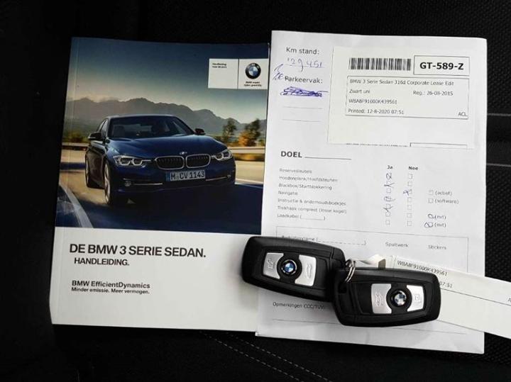 Photo 22 VIN: WBA8F91000K439561 - BMW 3 SERIE SEDAN 