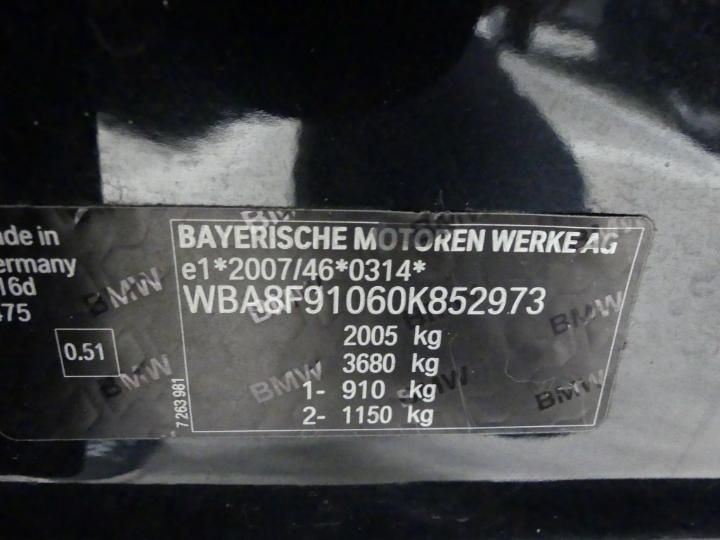 Photo 6 VIN: WBA8F91060K852973 - BMW 3 BERLINE 