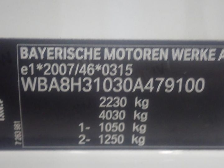 Photo 14 VIN: WBA8H31030A479100 - BMW SERIE 3 TOURING 