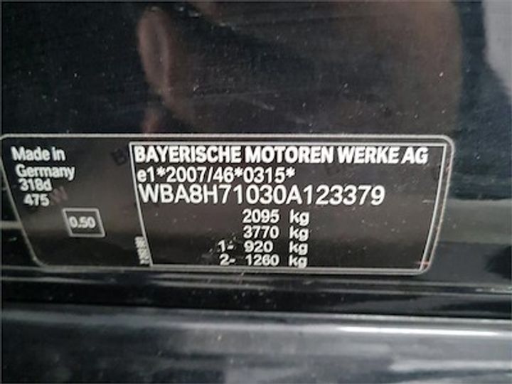 Photo 12 VIN: WBA8H71030A123379 - BMW 3 TOURING DIESEL - 2015 