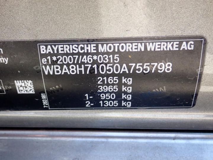 Photo 11 VIN: WBA8H71050A755798 - BMW SERIE 3 TOURING 