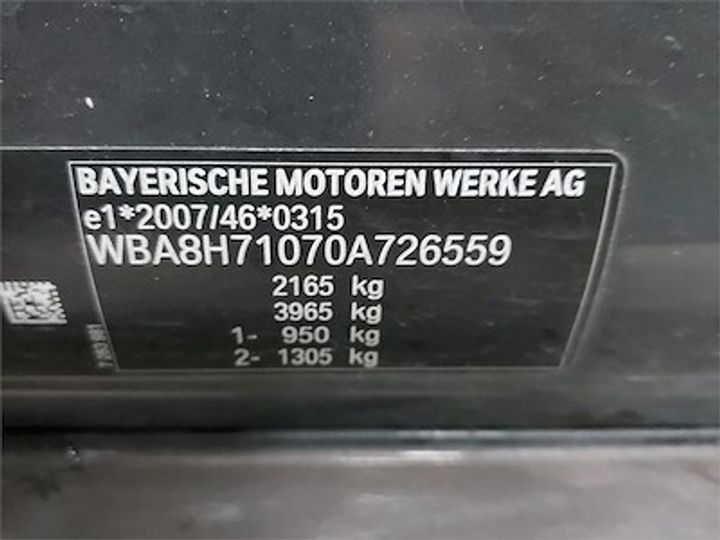 Photo 11 VIN: WBA8H71070A726559 - BMW 3 TOURING DIESEL - 2015 