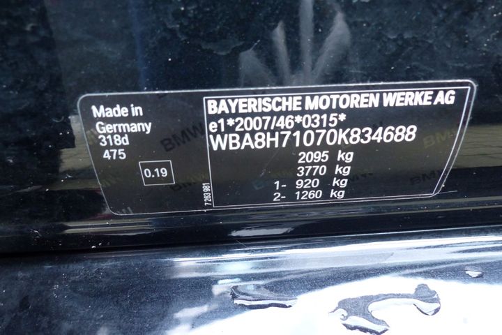 Photo 4 VIN: WBA8H71070K834688 - BMW 3-REEKS 