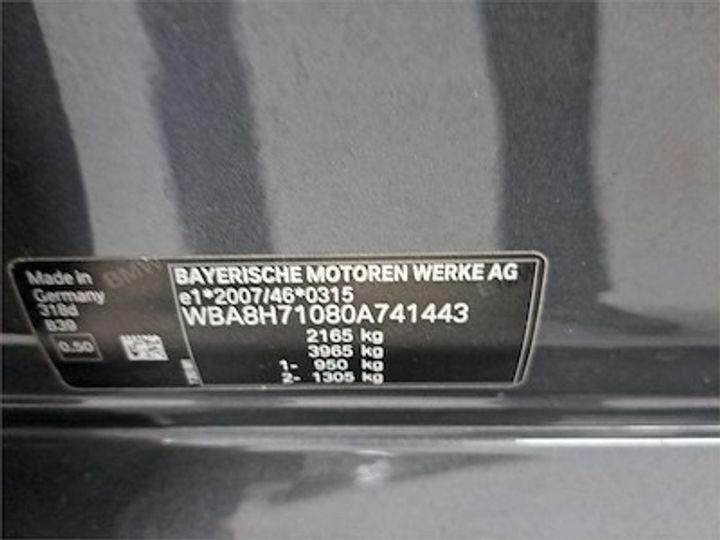 Photo 11 VIN: WBA8H71080A741443 - BMW 3 TOURING DIESEL - 2015 