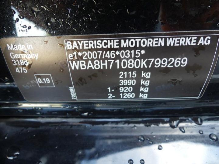 Photo 7 VIN: WBA8H71080K799269 - BMW 3 SERIES TOURING 