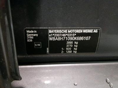 Photo 12 VIN: WBA8H71090K686107 - BMW 3 TOURING DIESEL - 2015 