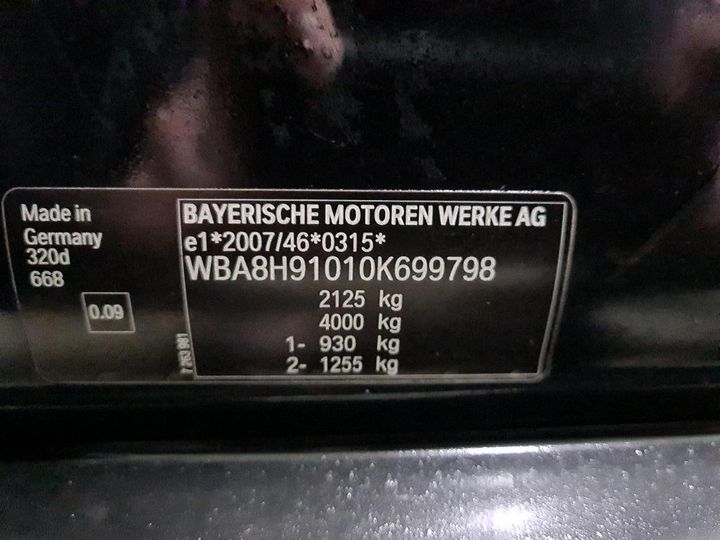 Photo 8 VIN: WBA8H91010K699798 - BMW 320 