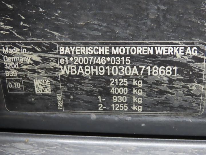 Photo 13 VIN: WBA8H91030A718681 - BMW 3 TOURING 