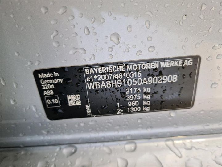 Photo 7 VIN: WBA8H91050A902908 - BMW 320 