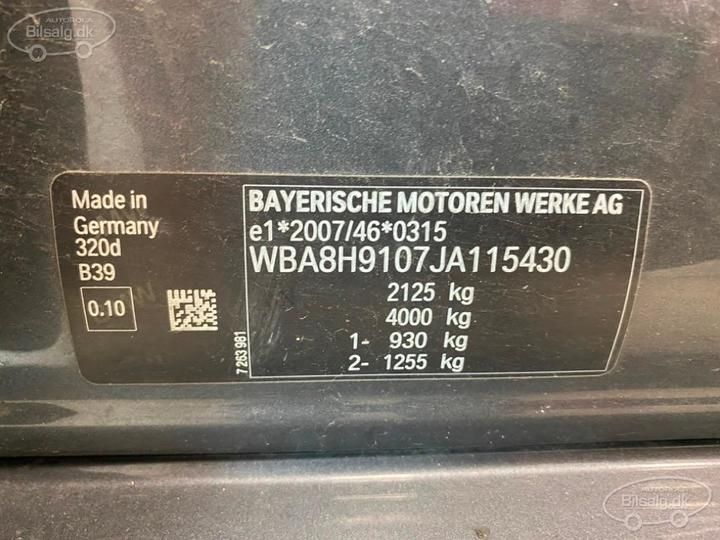 Photo 6 VIN: WBA8H9107JA115430 - BMW 3 SERIES TOURING 