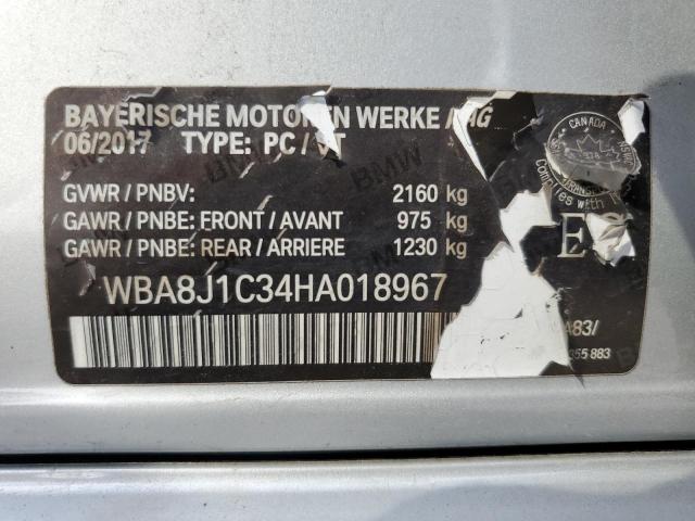 Photo 12 VIN: WBA8J1C34HA018967 - BMW 328 D XDRI 