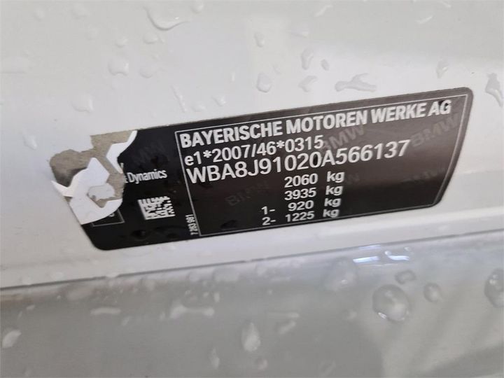 Photo 8 VIN: WBA8J91020A566137 - BMW 320 