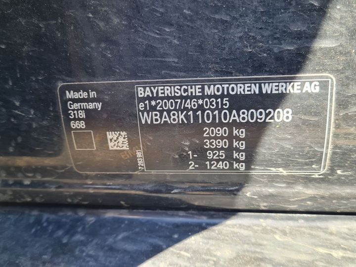 Photo 9 VIN: WBA8K11010A809208 - BMW 318 