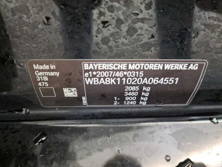 Photo 20 VIN: WBA8K11020A064551 - BMW 3-SERIE 