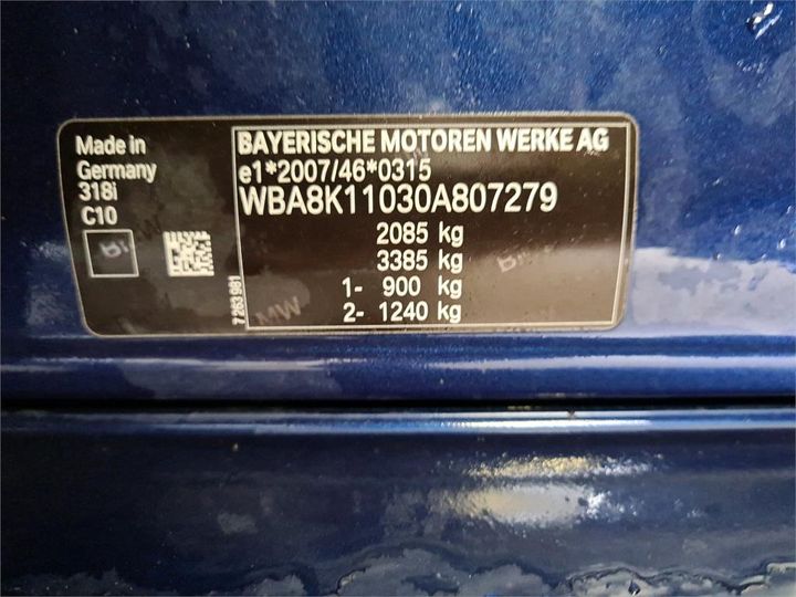 Photo 8 VIN: WBA8K11030A807279 - BMW 318 