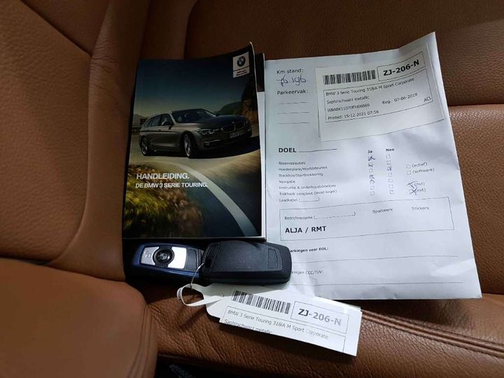 Photo 21 VIN: WBA8K11070FH06669 - BMW 3 SERIE TOURING 