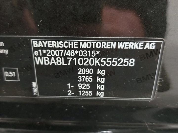 Photo 6 VIN: WBA8L71020K555258 - BMW 3 TOURING 