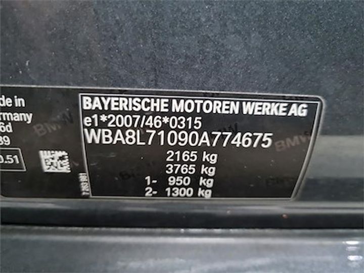 Photo 11 VIN: WBA8L71090A774675 - BMW 3 TOURING DIESEL - 2015 