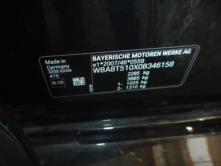 Photo 16 VIN: WBA8T510X0B346158 - BMW SERIES 3 