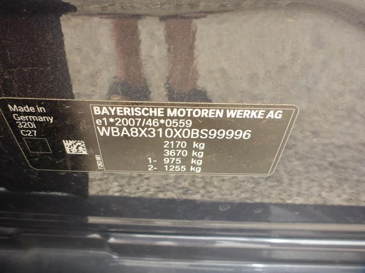 Photo 20 VIN: WBA8X310X0BS99996 - BMW SERIA 3 