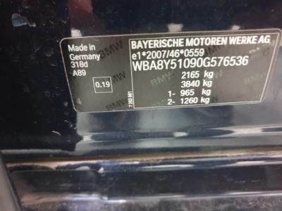 Photo 12 VIN: WBA8Y51090G576536 - BMW 3 GRAN TURISMO DIESEL 