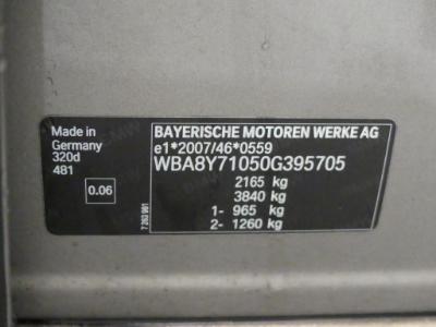 Photo 12 VIN: WBA8Y71050G395705 - BMW 3 GRAN TURISMO DIESEL 