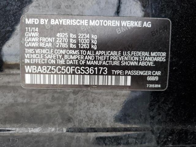 Photo 11 VIN: WBA8Z5C50FGS36173 - BMW 328I XDRIVE 