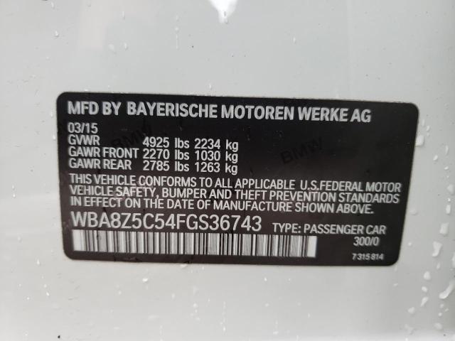 Photo 11 VIN: WBA8Z5C54FGS36743 - BMW 3 SERIES 