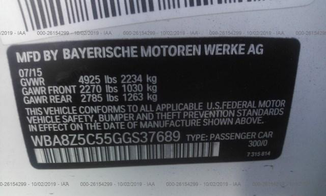 Photo 8 VIN: WBA8Z5C55GGS37689 - BMW 328 