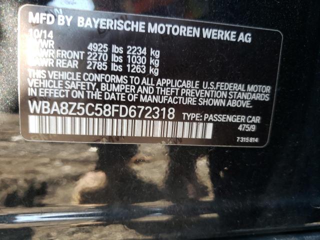 Photo 9 VIN: WBA8Z5C58FD672318 - BMW 328 XIGT S 