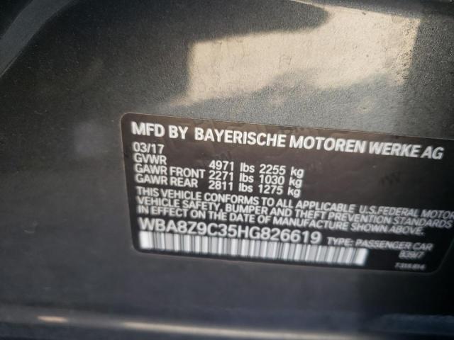 Photo 9 VIN: WBA8Z9C35HG826619 - BMW 330I GT 