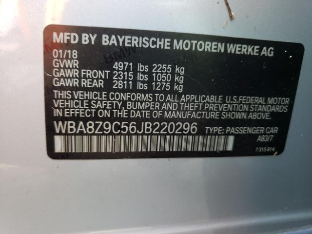 Photo 9 VIN: WBA8Z9C56JB220296 - BMW 330XI 