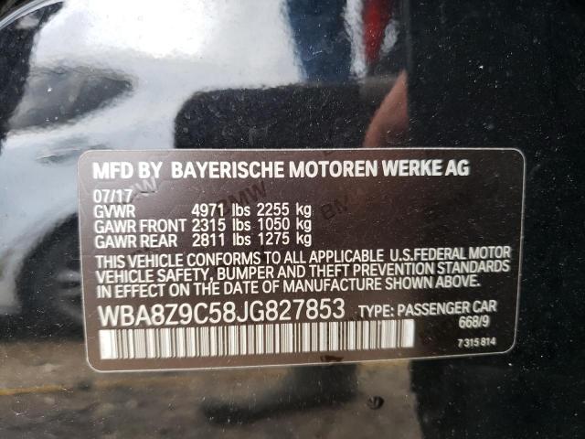 Photo 11 VIN: WBA8Z9C58JG827853 - BMW 3 SERIES GT 