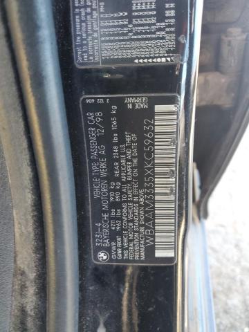 Photo 11 VIN: WBAAM3335XKC59632 - BMW 3 SERIES 