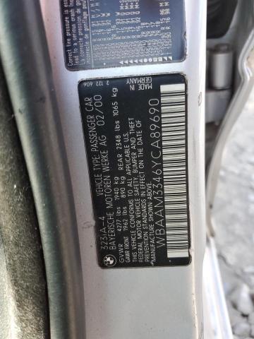 Photo 11 VIN: WBAAM3346YCA89690 - BMW 323 I 