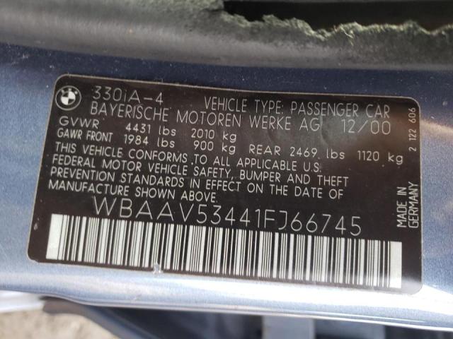 Photo 9 VIN: WBAAV53441FJ66745 - BMW 330 I 