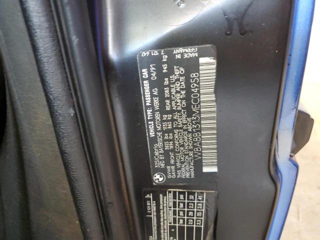 Photo 11 VIN: WBABB1313MEC04958 - BMW 325 IC 