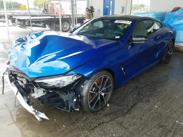 Photo 1 VIN: WBABC4C51KBU96896 - BMW M850XI 